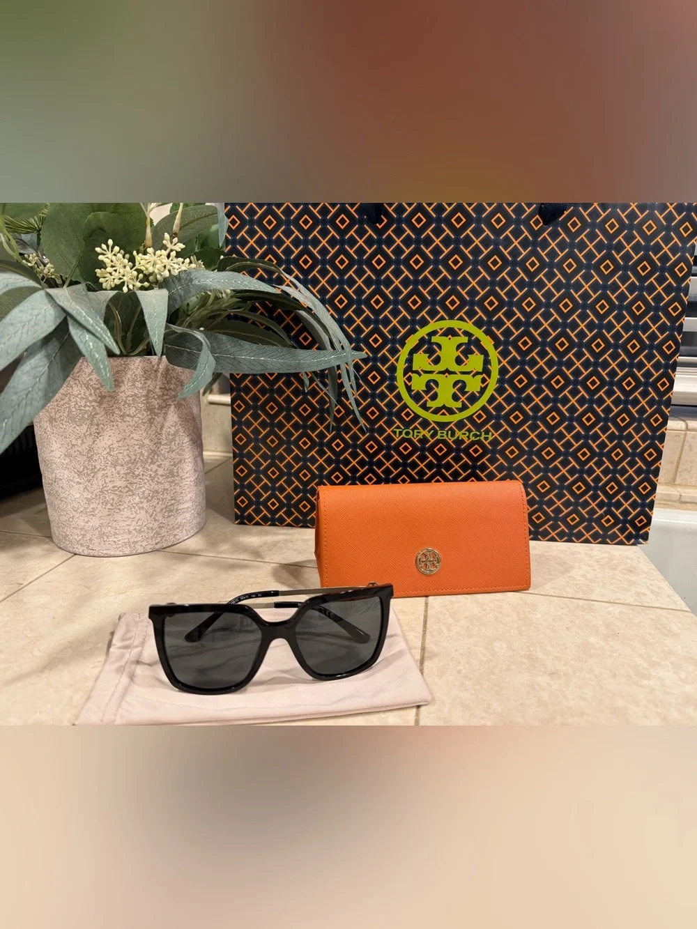 Tory Burch Black TY7146 Sunglasses